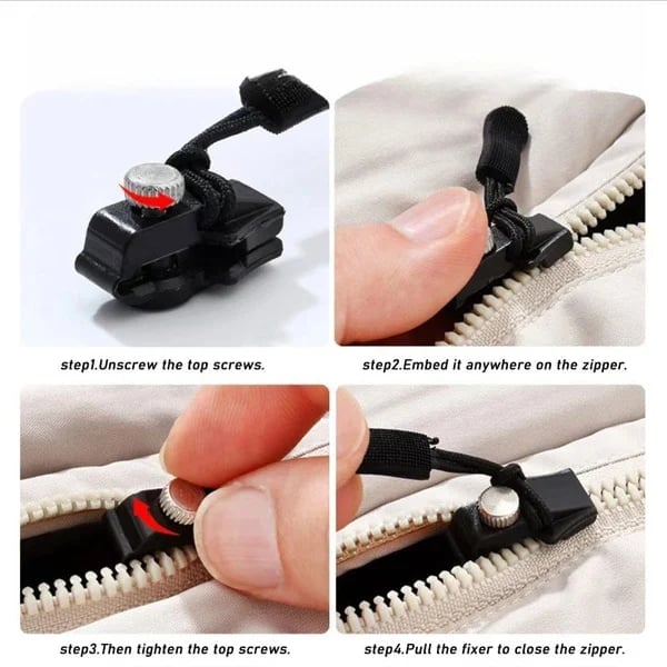 Removable Universal Zipper Repair