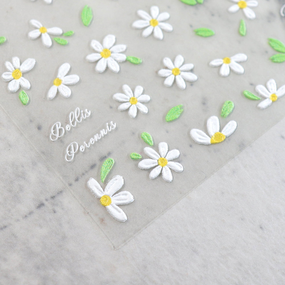 5D Flower Nail Sticker