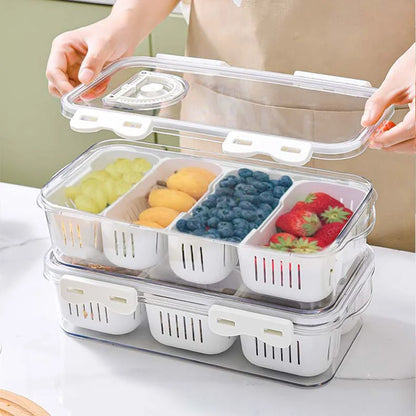 Fresh Portable Snack & Veggie Storage Box