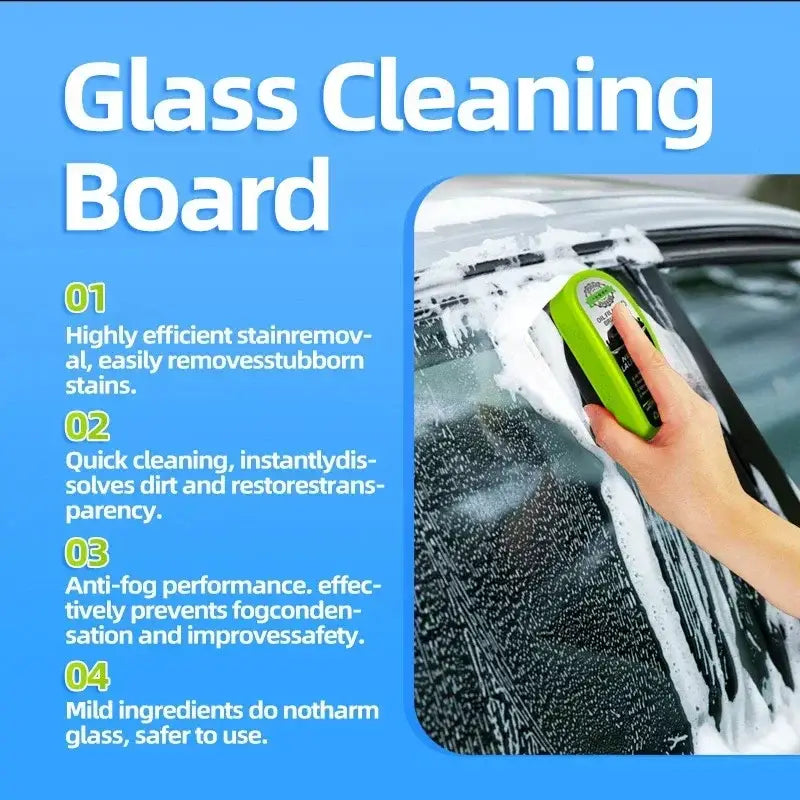 Deep Clean Anti-Fog Car Glass Oil Film Remover