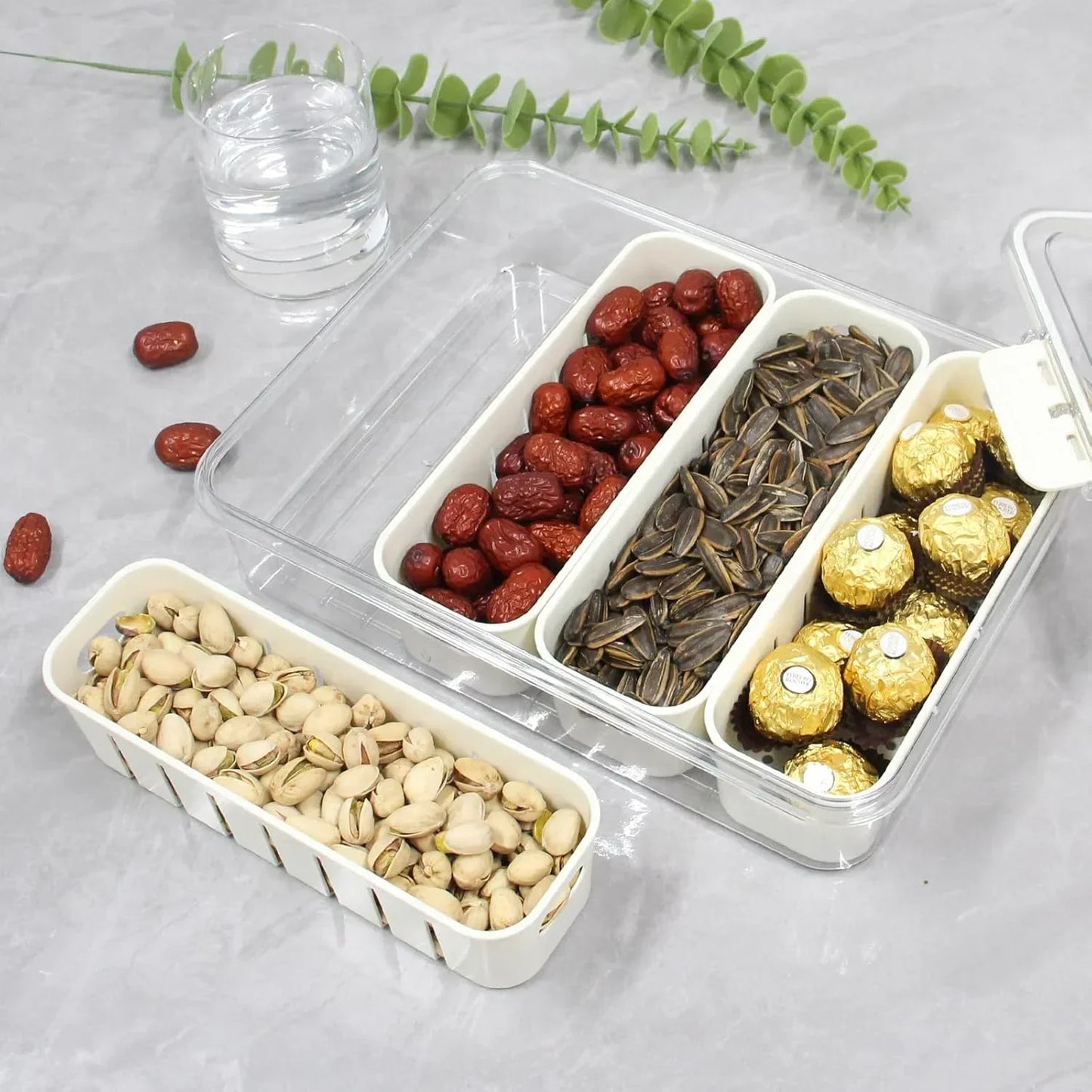 Fresh Portable Snack & Veggie Storage Box