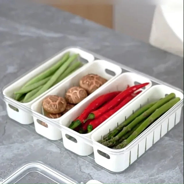 Fresh Portable Snack & Veggie Storage Box
