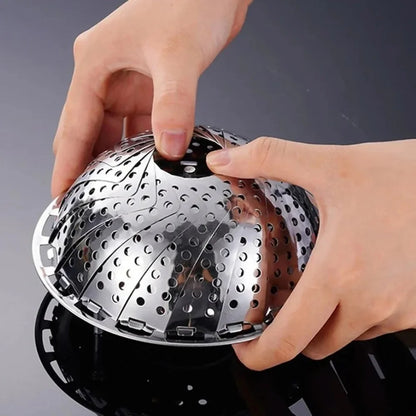 Stainless Steel Expandable Steamer Basket | Imported Quality