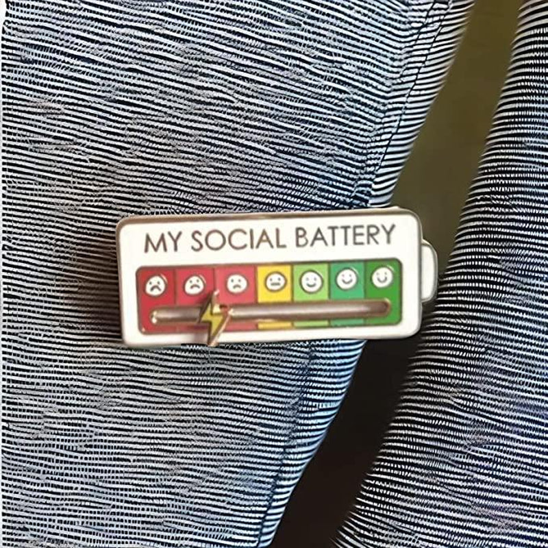 SOCIAL BATTERY PIN