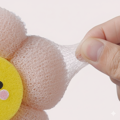 Flower Bath Sponge