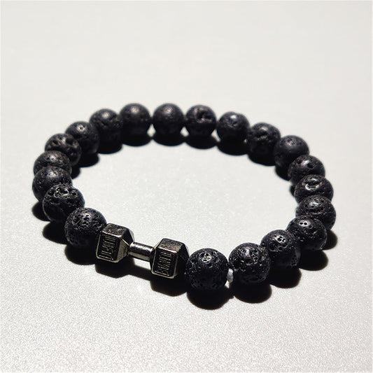 Gym Lava Stone Bracelet