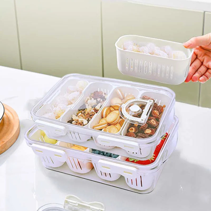 Fresh Portable Snack & Veggie Storage Box