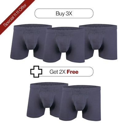 Astronut Men's Boxer Shorts With Geni-Tech Pouch