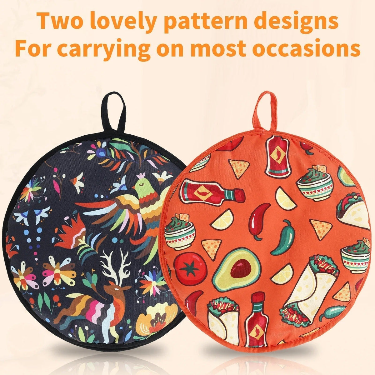Roti Heat Insulated Cloth Pouch – Microwave & Oven Safe