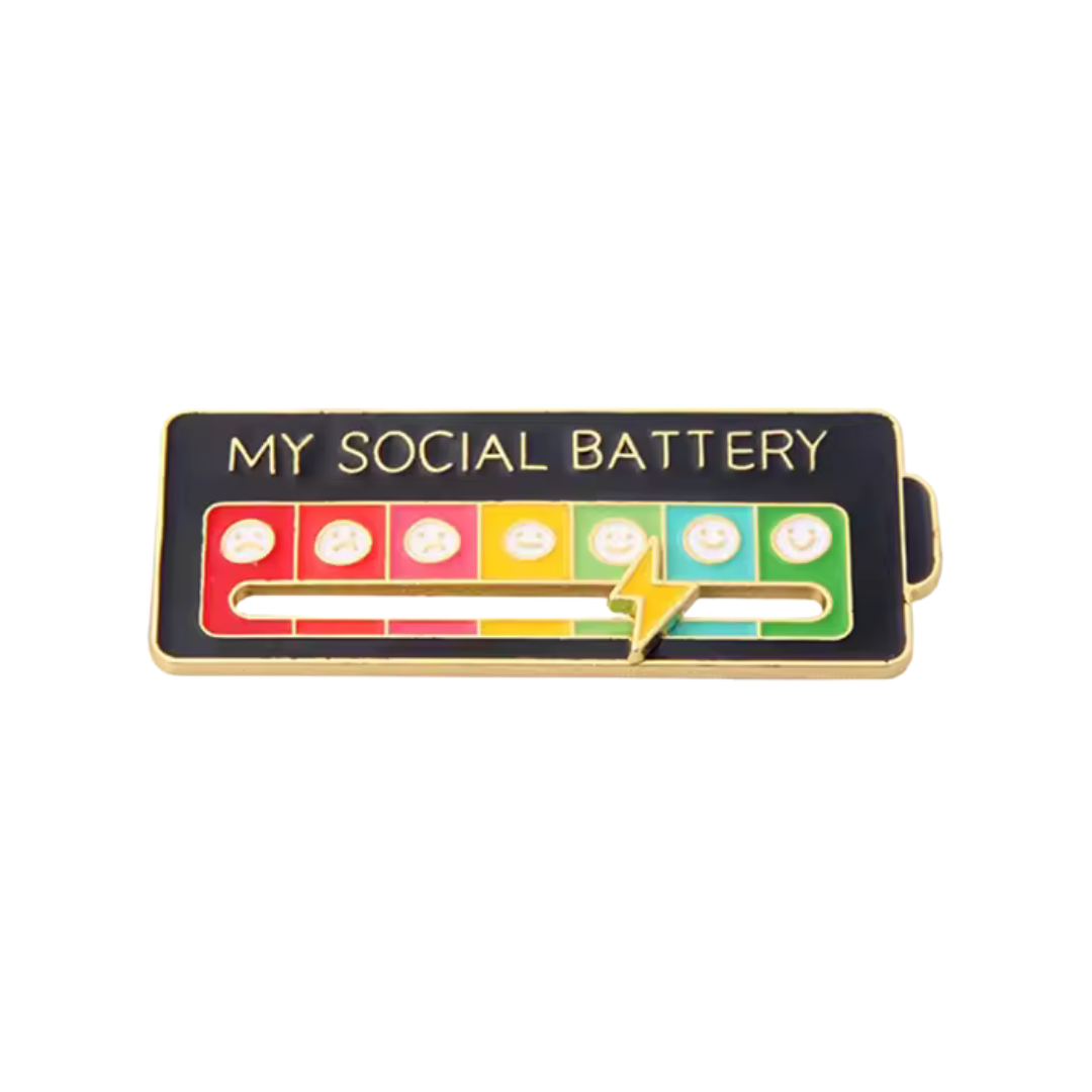 SOCIAL BATTERY PIN