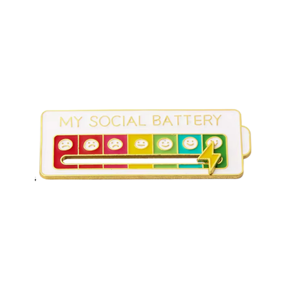 SOCIAL BATTERY PIN