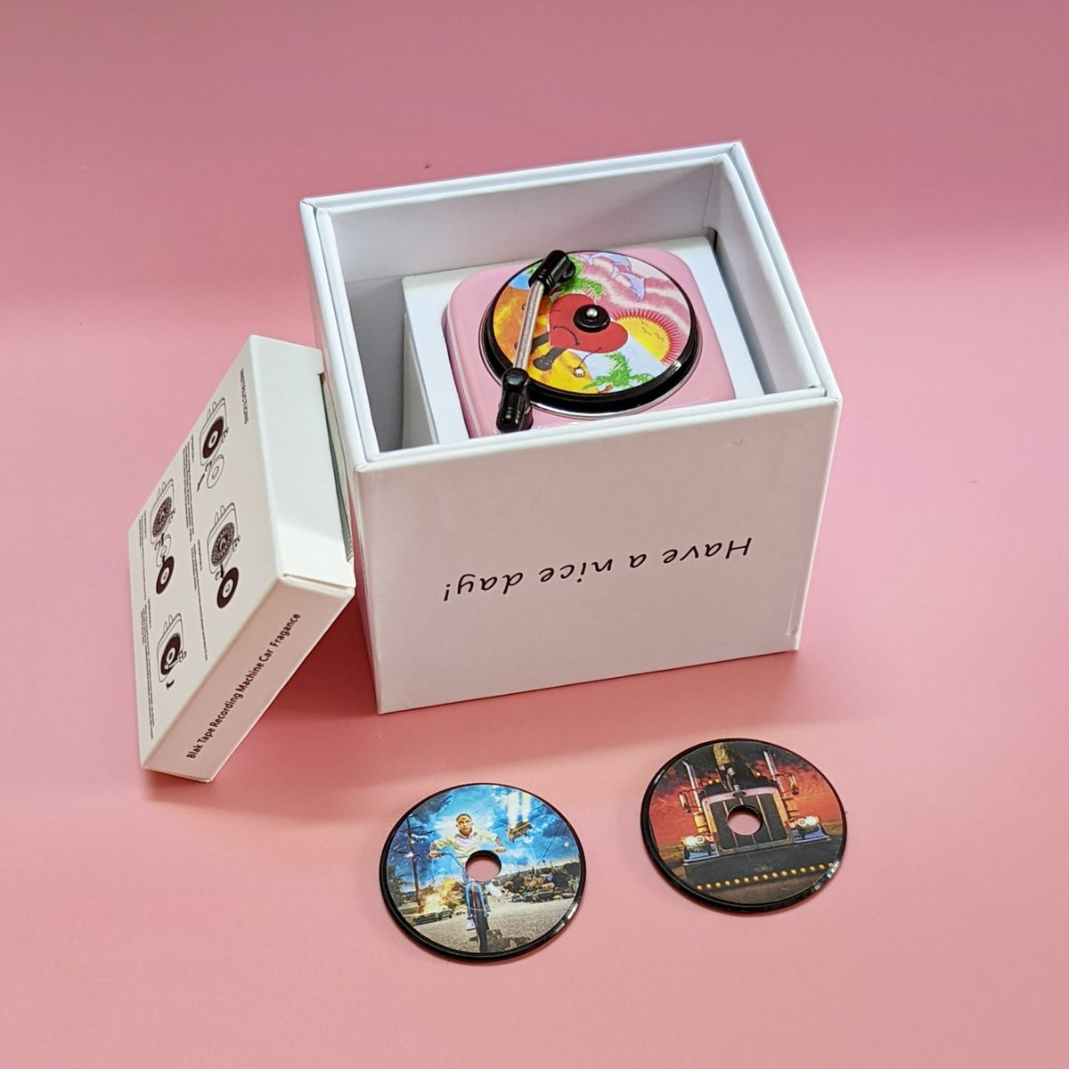 Creative Vinyl Record Spinner Stress Relief Gadget