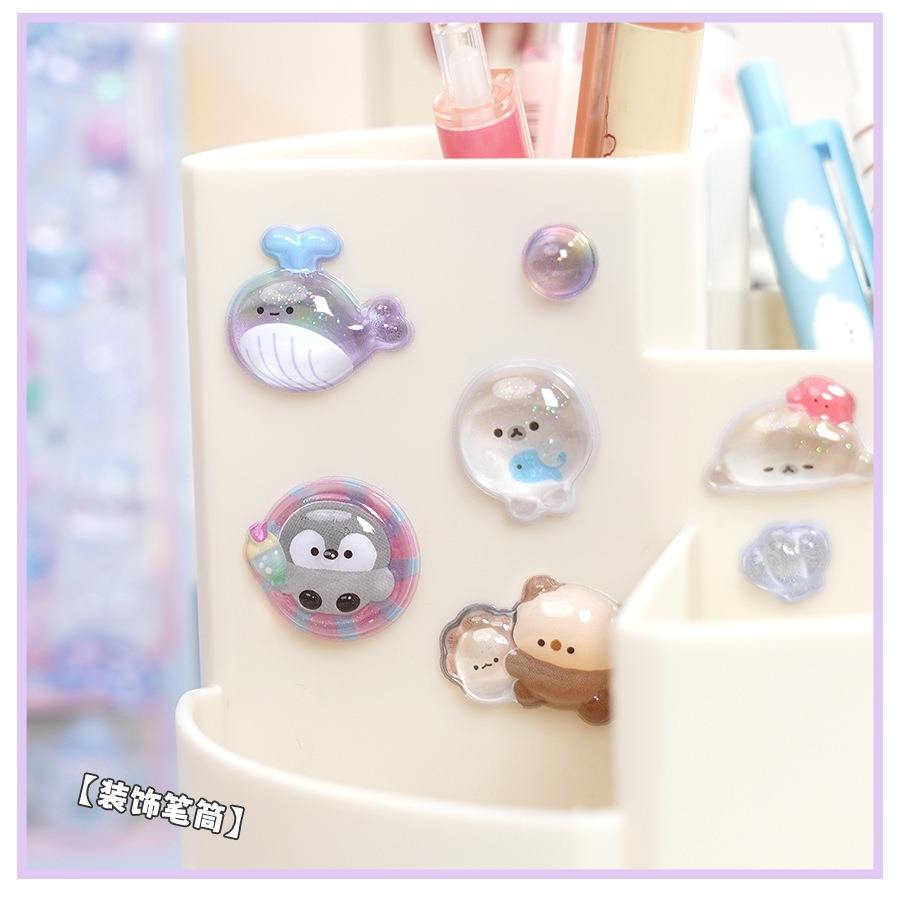 3D Puffy Stickers 🌈 | Cute & Colorful Decoration Magic ✨