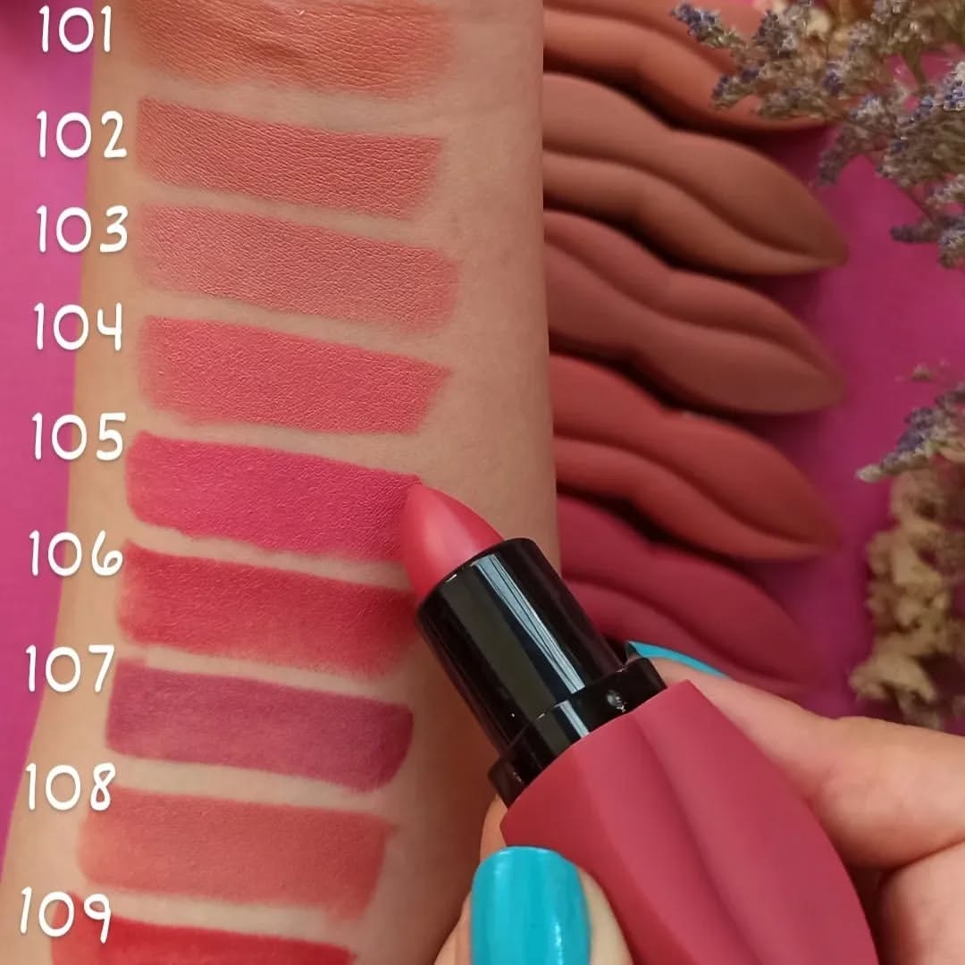 Sugar Matte Lipstick Collection – 24HR Long Lasting Colour