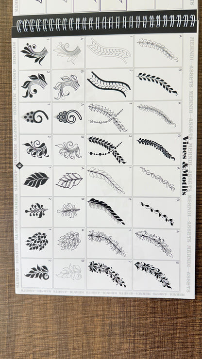 Mehndi Practice book