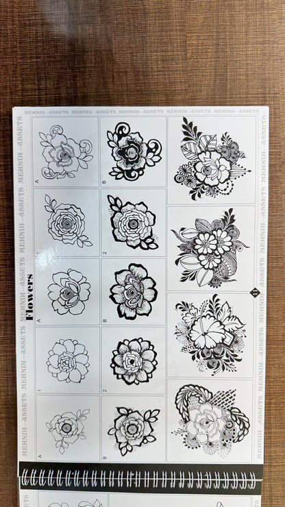 Mehndi Practice book