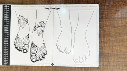 Mehndi Practice book