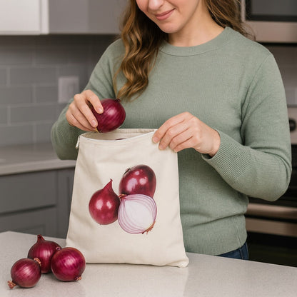 Reusable Anti-Bacterial Vegetable Storage Bags