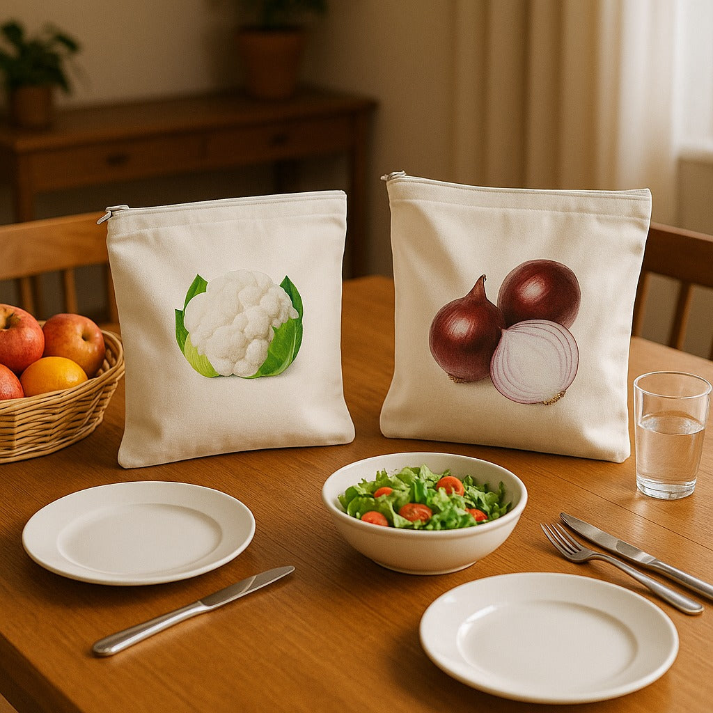 Reusable Anti-Bacterial Vegetable Storage Bags