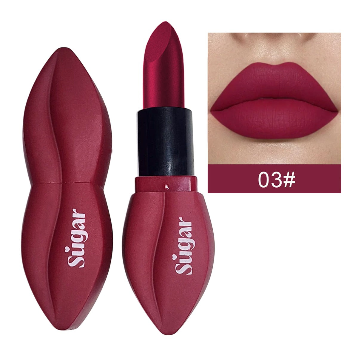 Sugar Matte Lipstick Collection – 24HR Long Lasting Colour