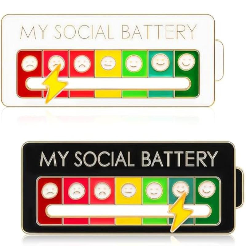 SOCIAL BATTERY PIN