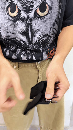 Tactical Elastic Hook Belt