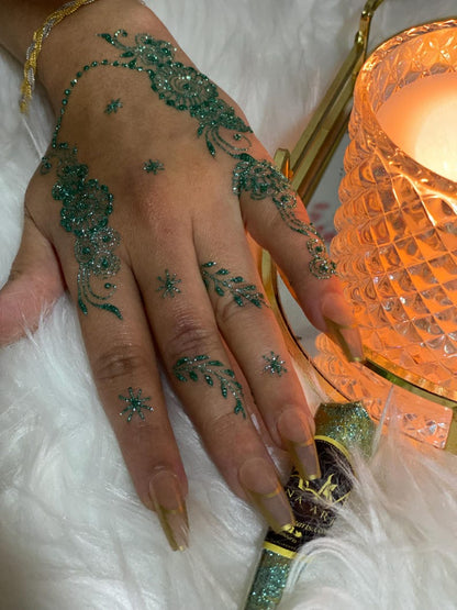Glitter Mehndi