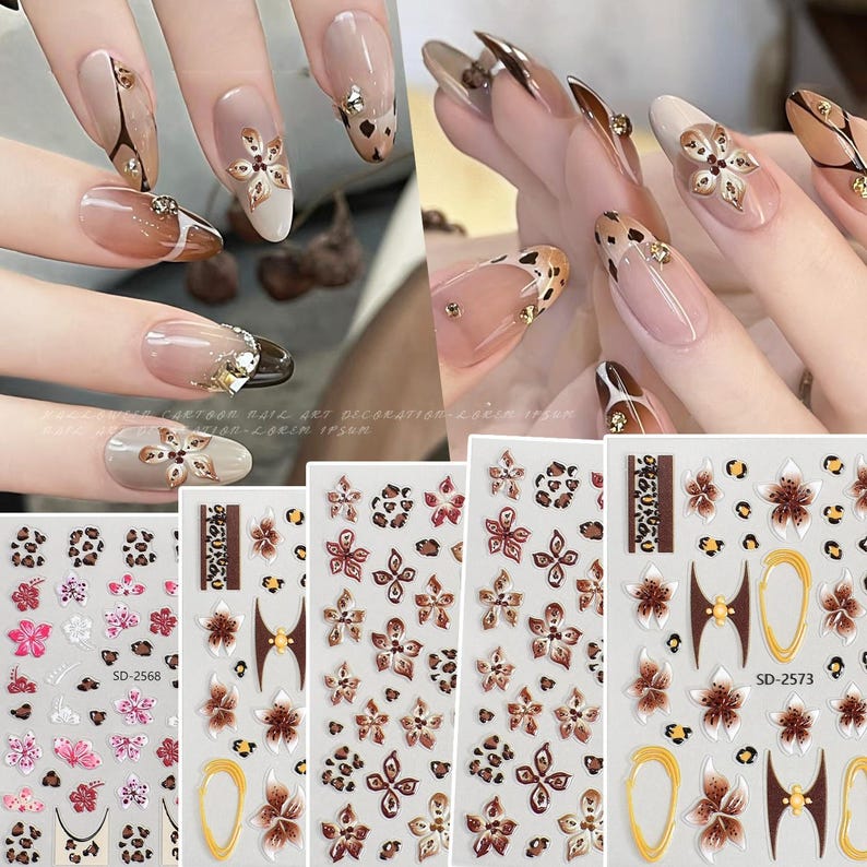 3D Nail Stickers