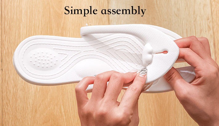 Waterproof Adjustable Foldable Slide Slippers