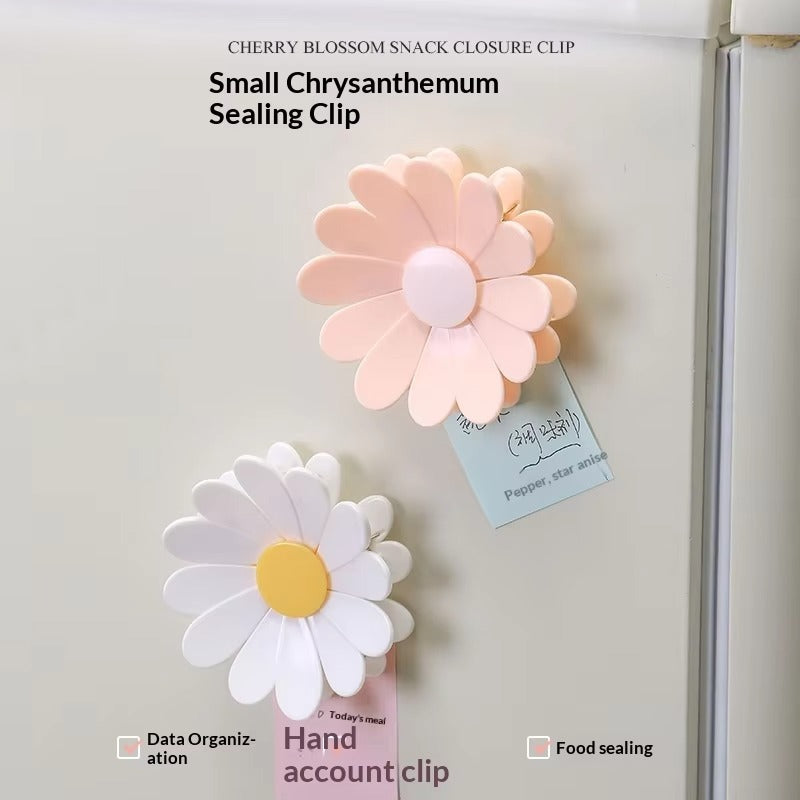 🌸Magnetic Daisy Blossom Sealing Clip Set