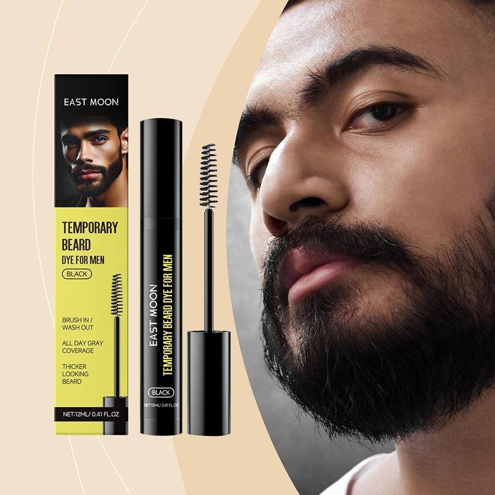 Temporary beard dye