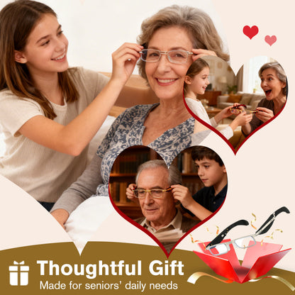 Unisex Foldable Anti-Blue Light Reading Glasses