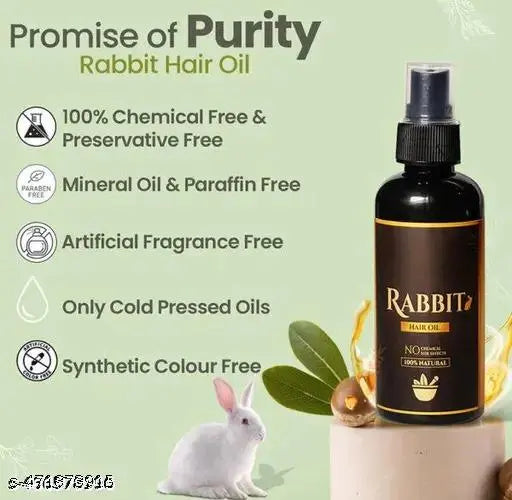 Hair Growth Herbal Oil Prevents Hair Fall